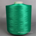 Customized Dyed Green Polyester Non-intermingled DTY Yarns